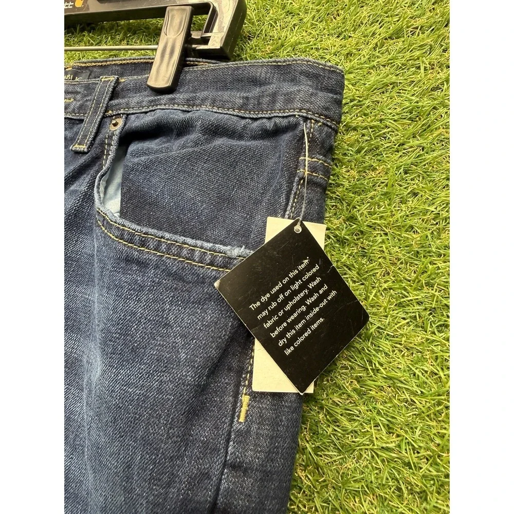 Vintage Banana Republic Jeans Mens 34x30 Faded Bootcut Wide Leg Casual Denim NWT